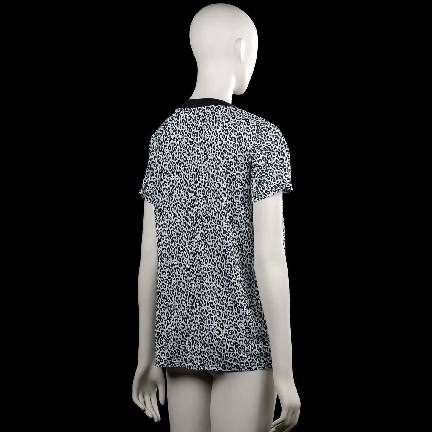 T-shirt - White & Black - Size S