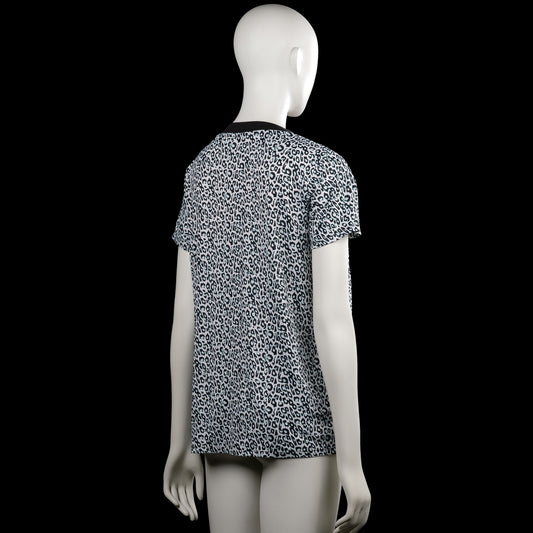 T-shirt - White & Black - Size S