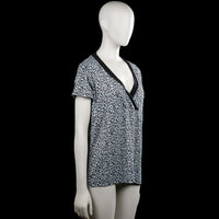 T-shirt - White & Black - Size S