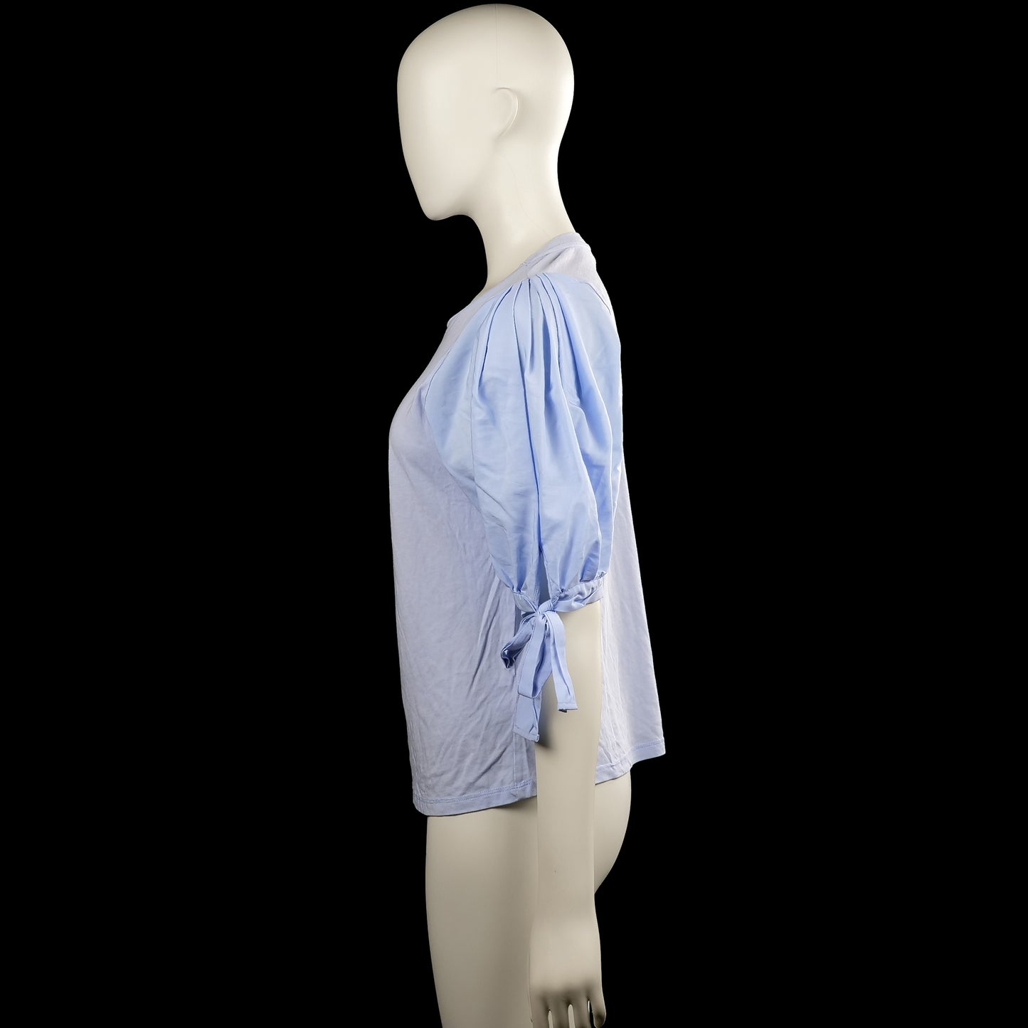 T-shirt - Light Blue & Denim Blue - Size XS