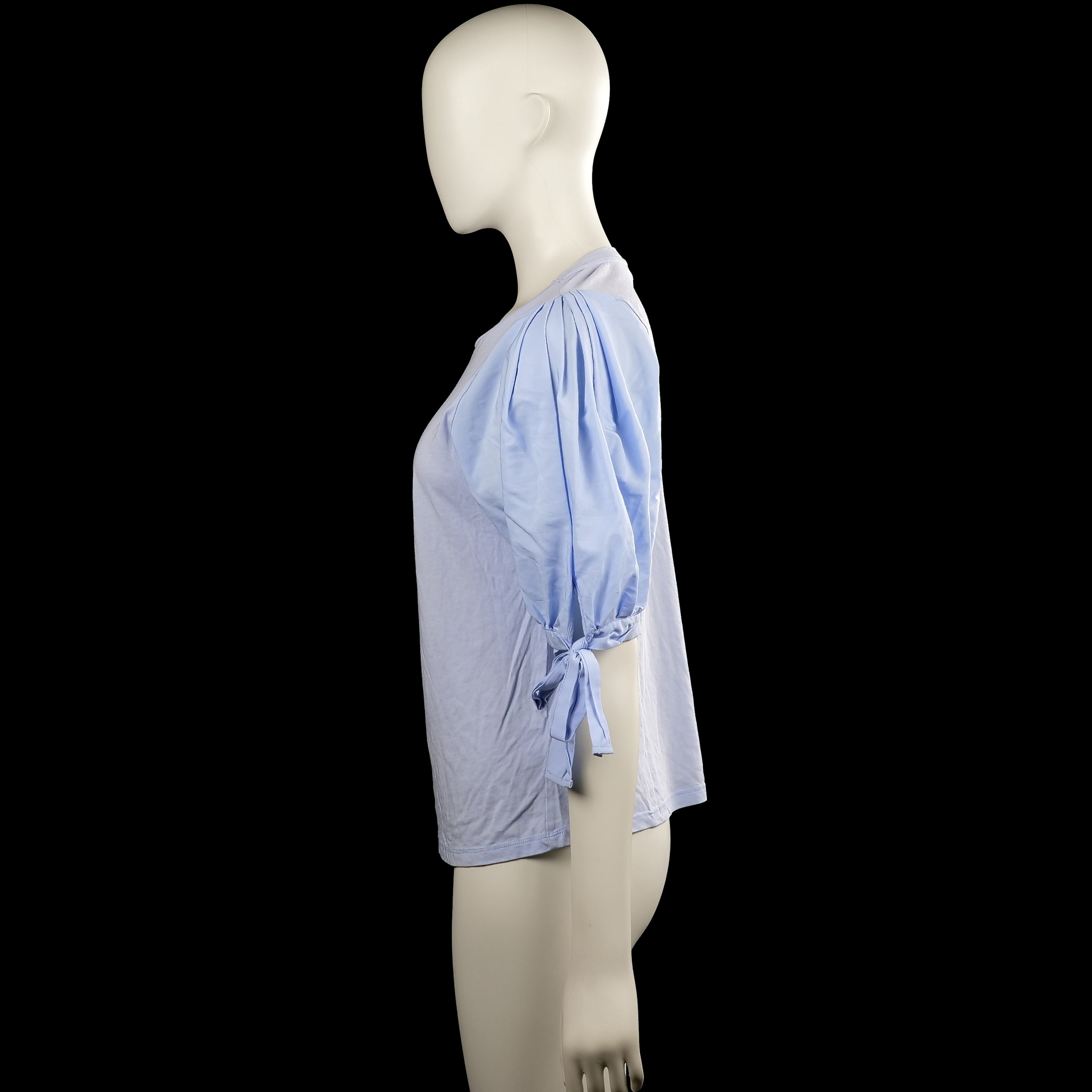 T-shirt - Light Blue & Denim Blue - Size XS