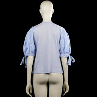 T-shirt - Light Blue & Denim Blue - Size XS