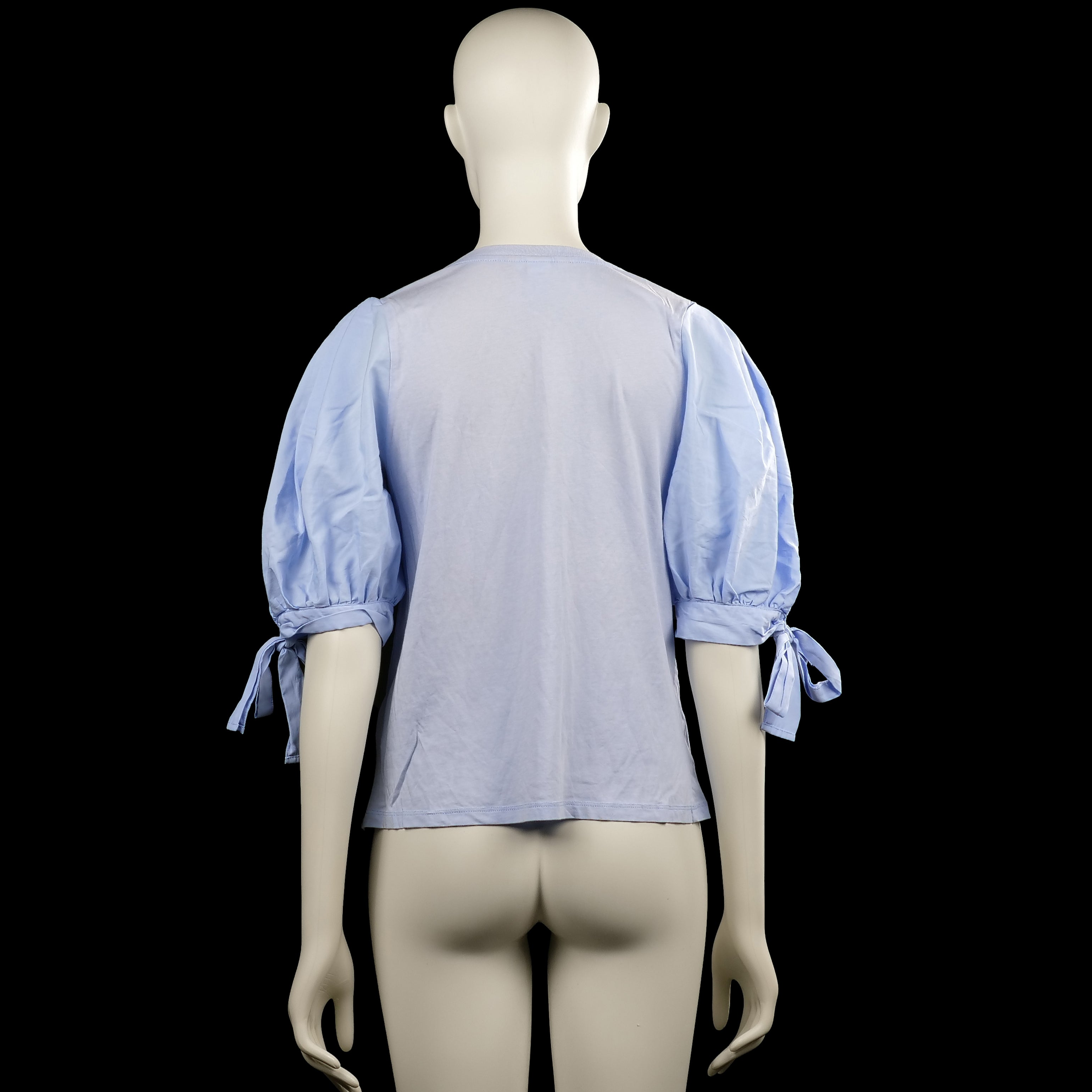 T-shirt - Light Blue & Denim Blue - Size XS