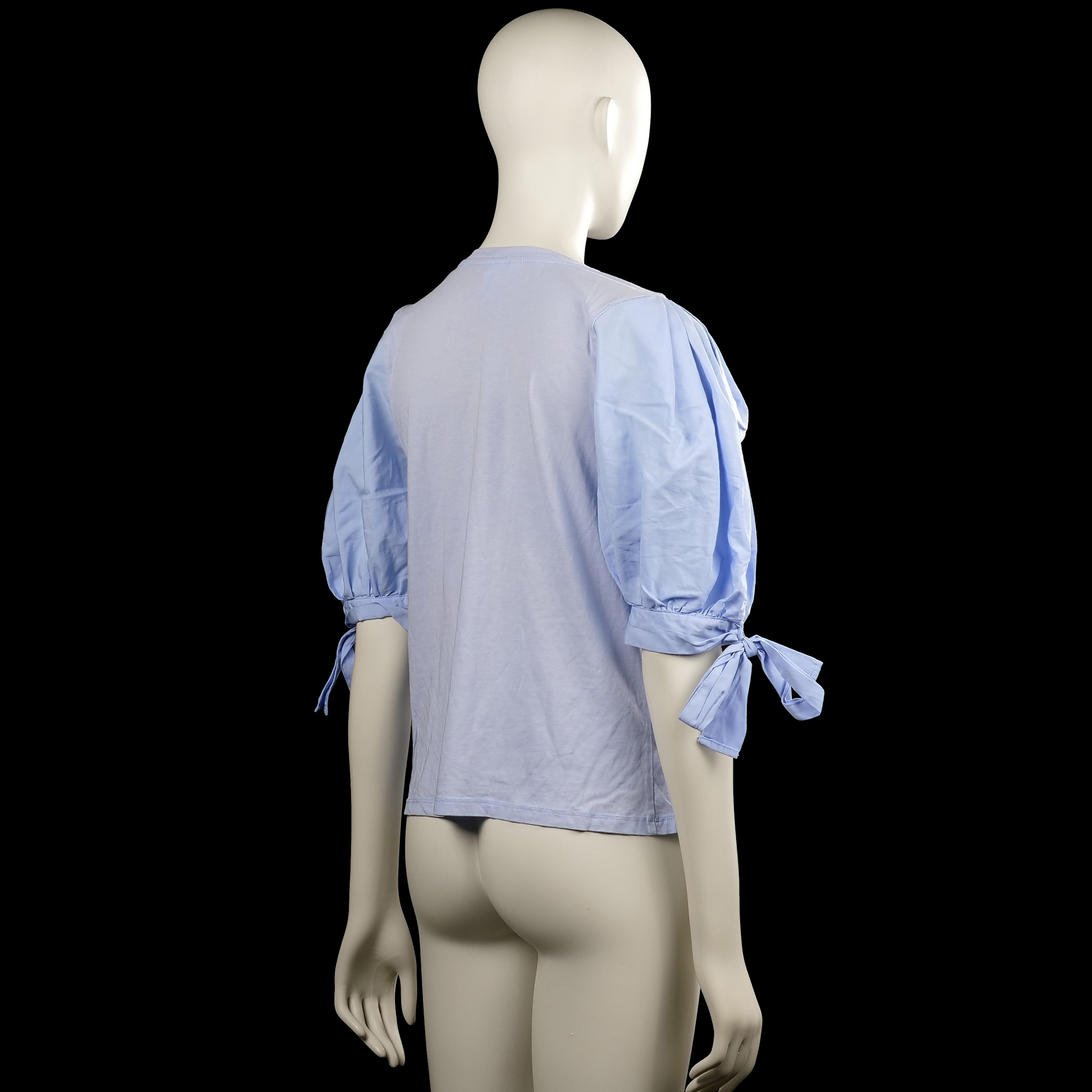 T-shirt - Light Blue & Denim Blue - Size XS