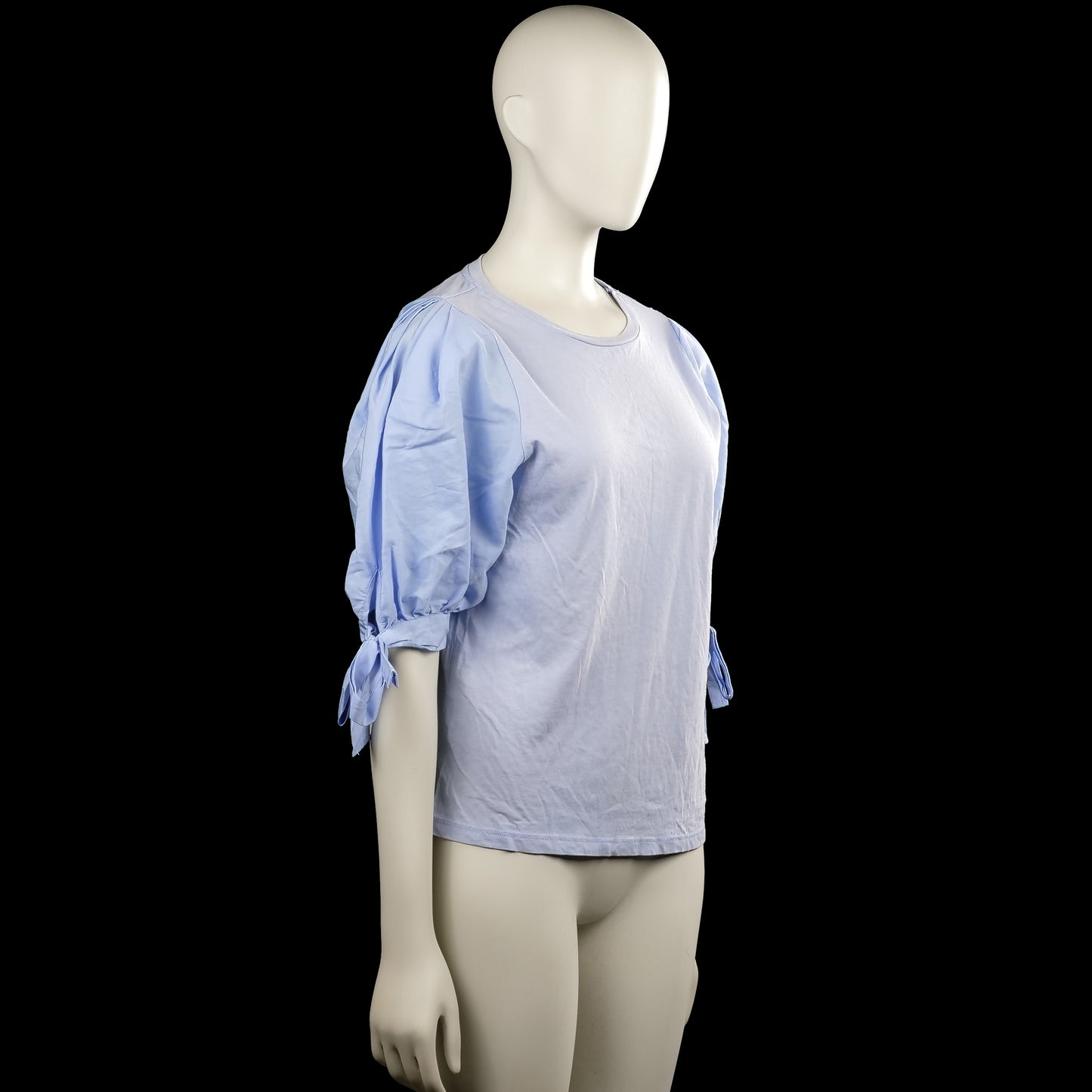 T-shirt - Light Blue & Denim Blue - Size XS