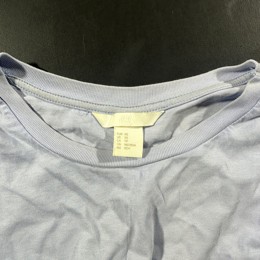 T-shirt - Light Blue & Denim Blue - Size XS