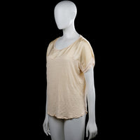 T-shirt - Beige & Ivory - Size L