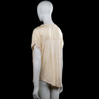 T-shirt - Beige & Ivory - Size L