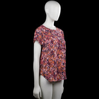 Blouse - Navy & Orange - Size 38
