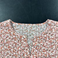 Blouse - Pink & White - Size L
