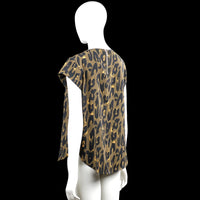 T-shirt - Olive & Black - Size 38