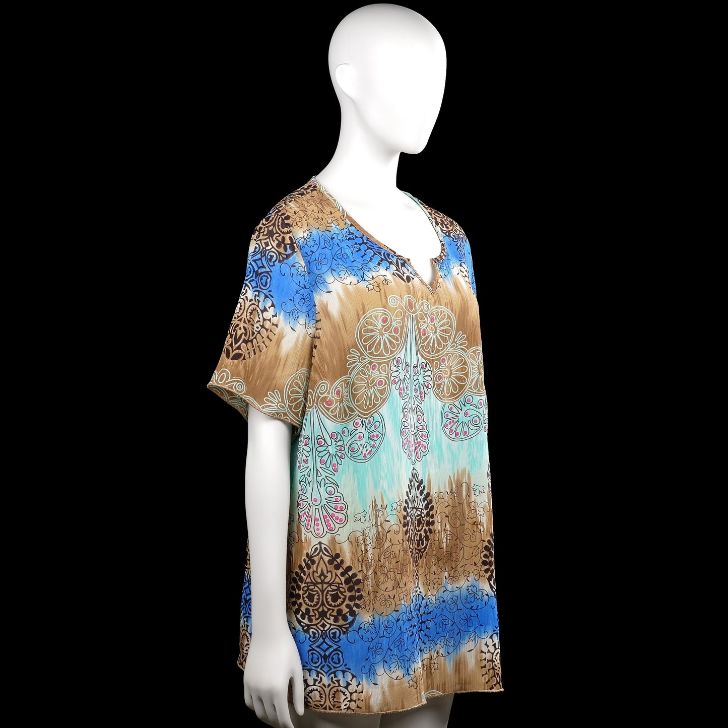 Tunic - Multicolored - Size XL