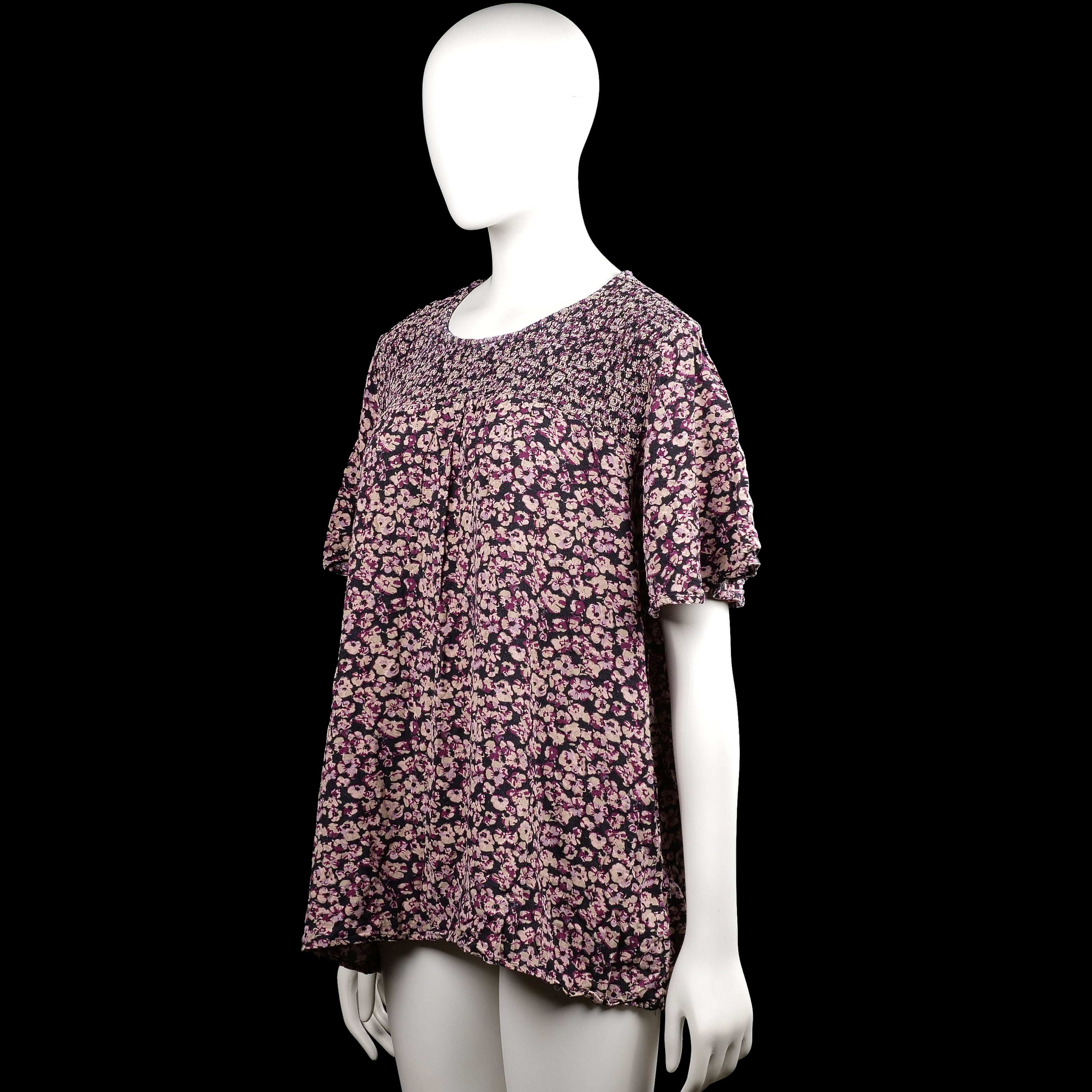 Tunic - Purple & Black - Size XXL
