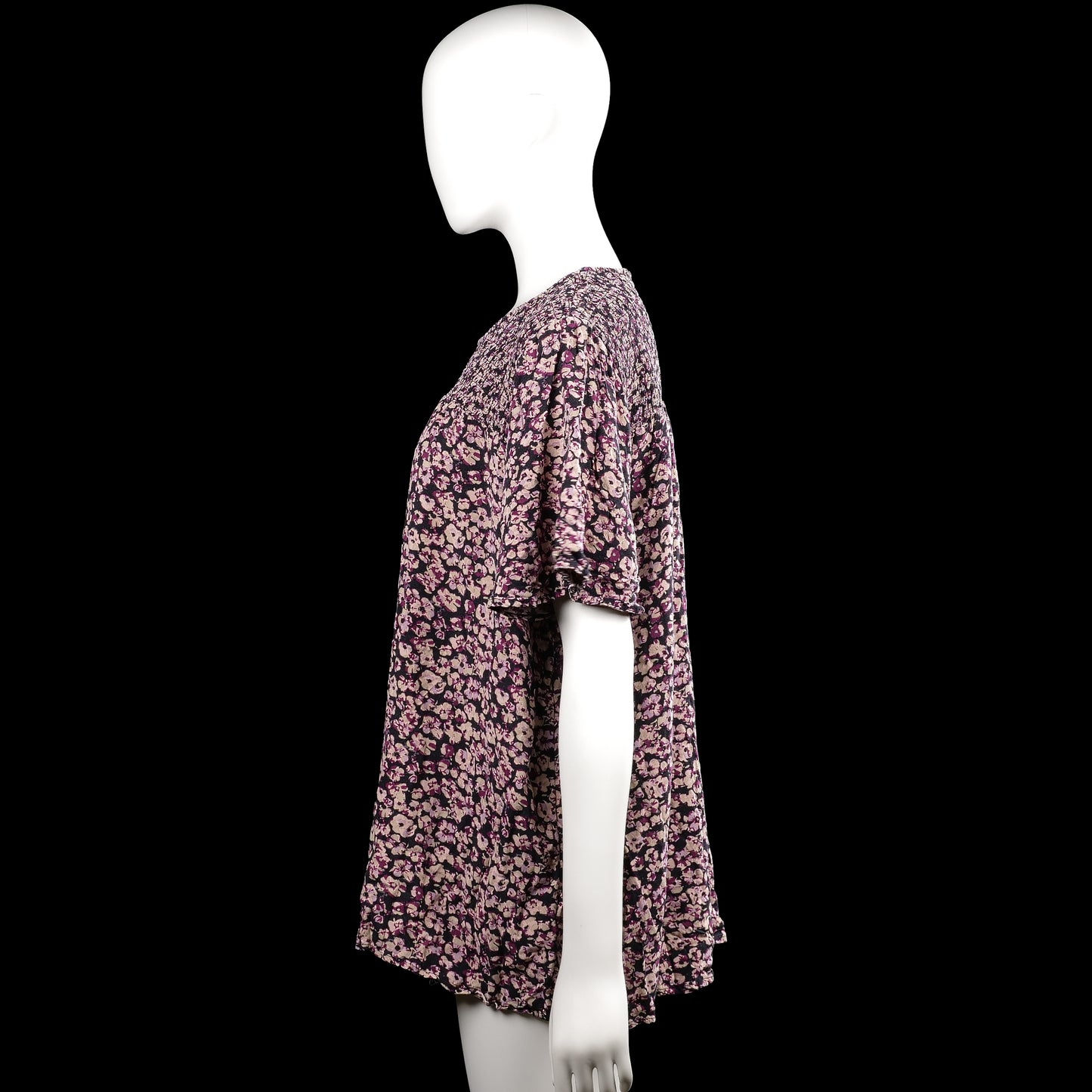 Tunic - Purple & Black - Size XXL