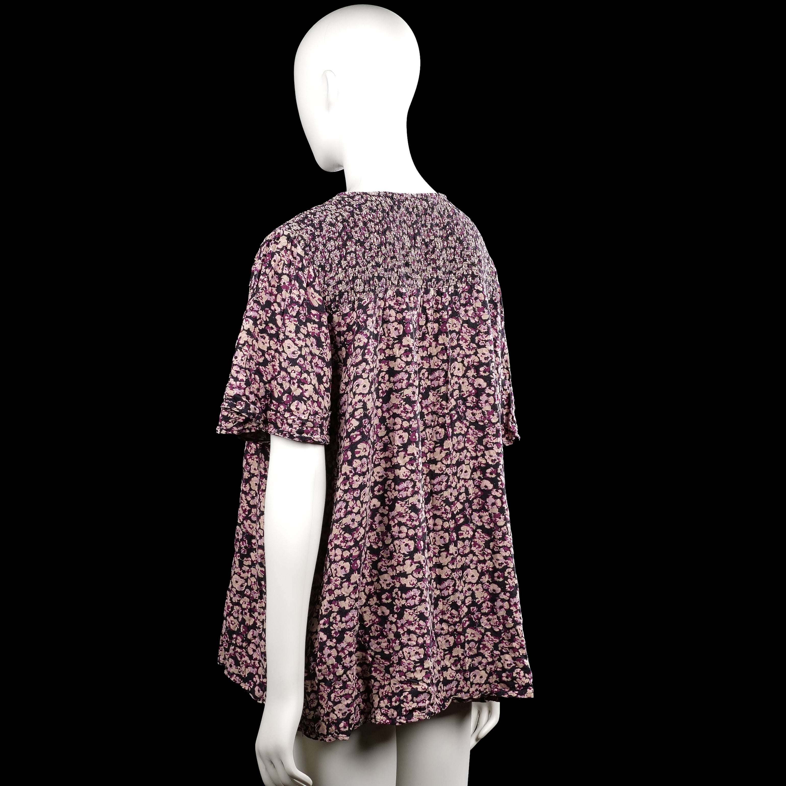 Tunic - Purple & Black - Size XXL
