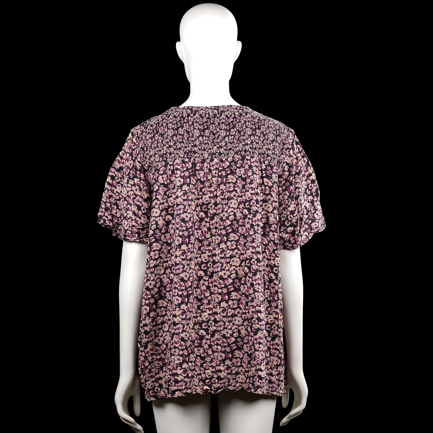 Tunic - Purple & Black - Size XXL