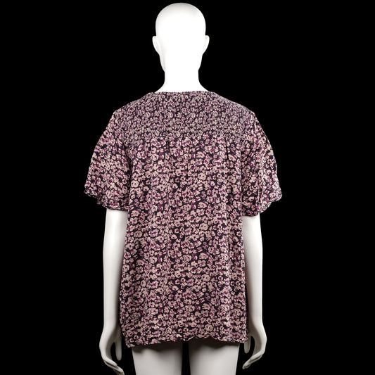 Tunic - Purple & Black - Size XXL
