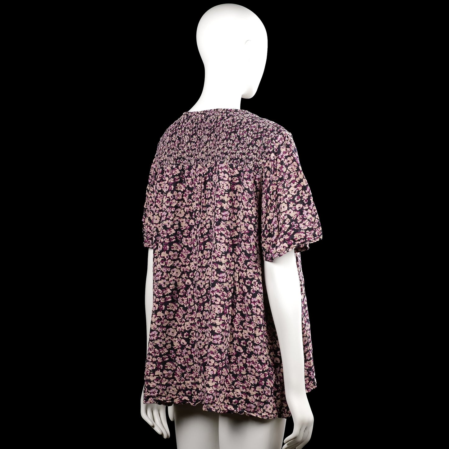 Tunic - Purple & Black - Size XXL
