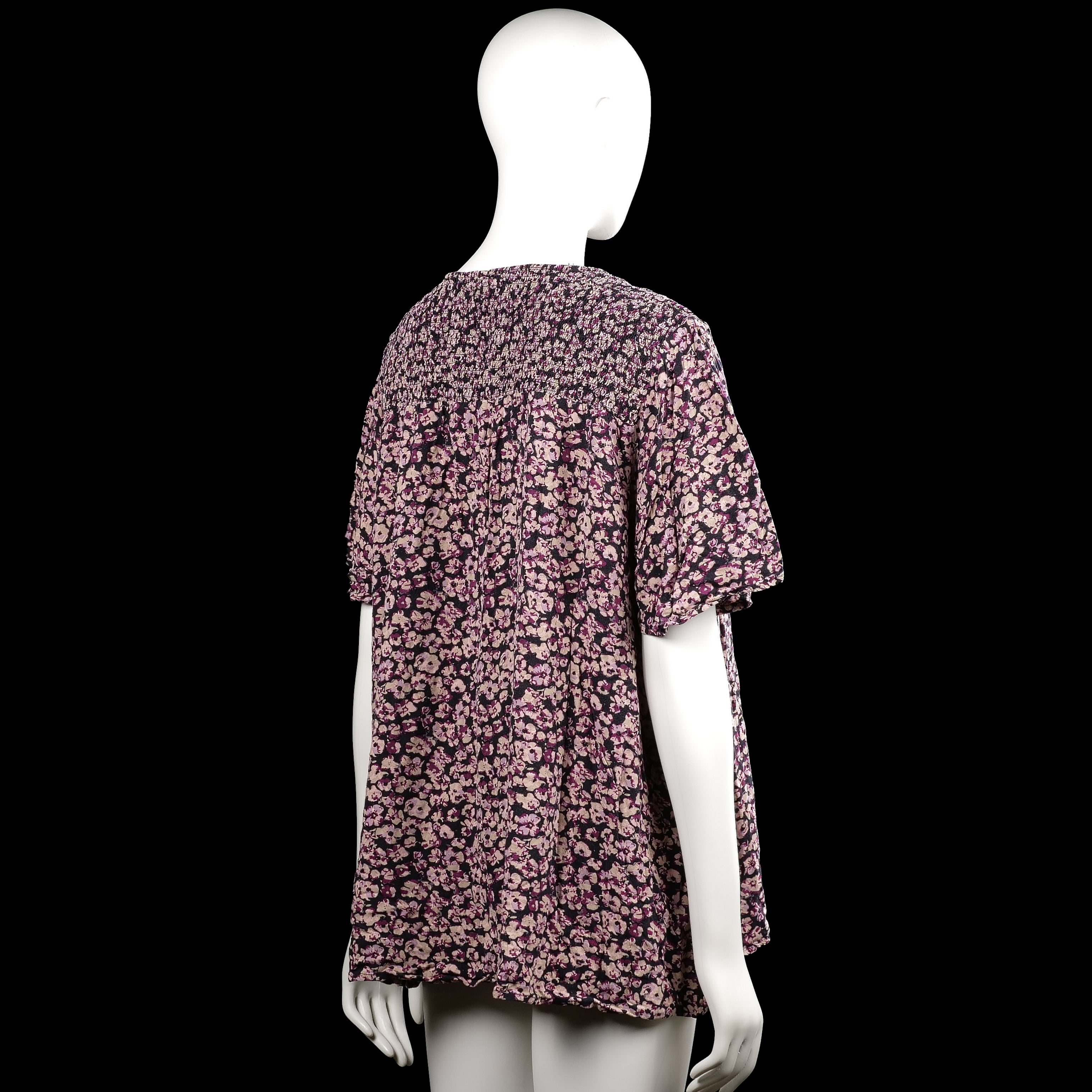 Tunic - Purple & Black - Size XXL