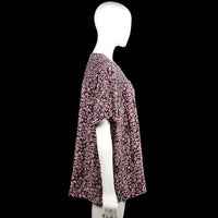 Tunic - Purple & Black - Size XXL