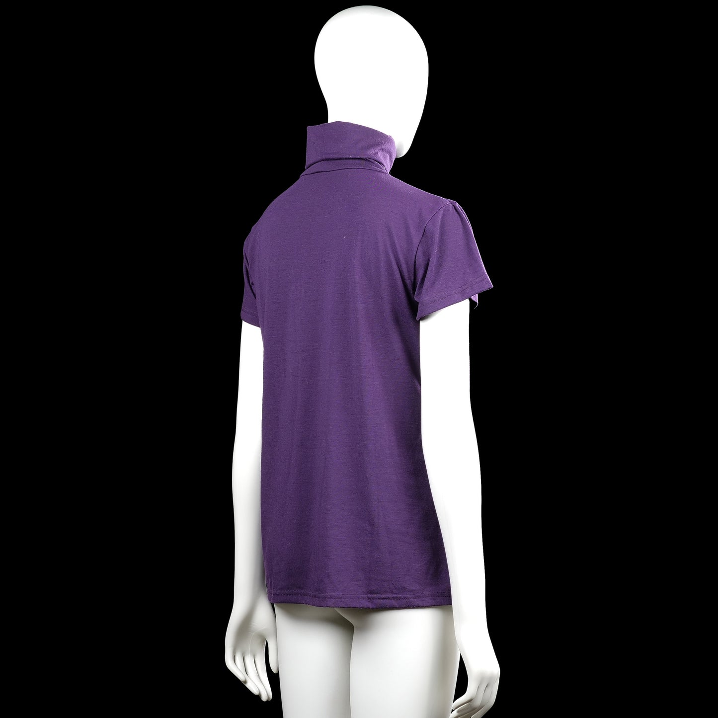 Turtleneck - Purple - Size L