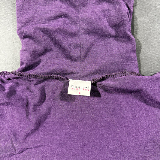Turtleneck - Purple - Size L