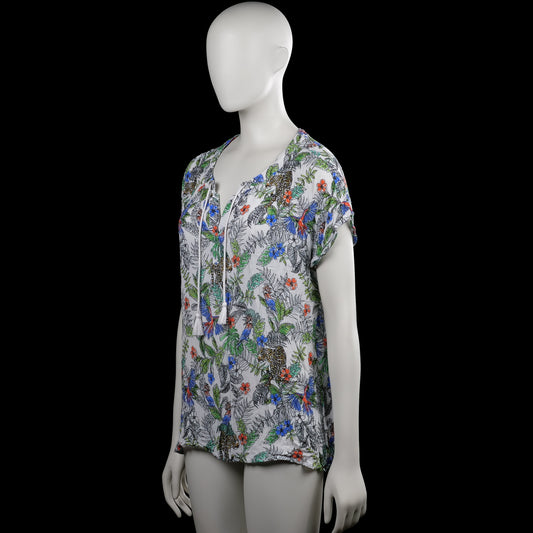 Blouse - Multicolored - Size L