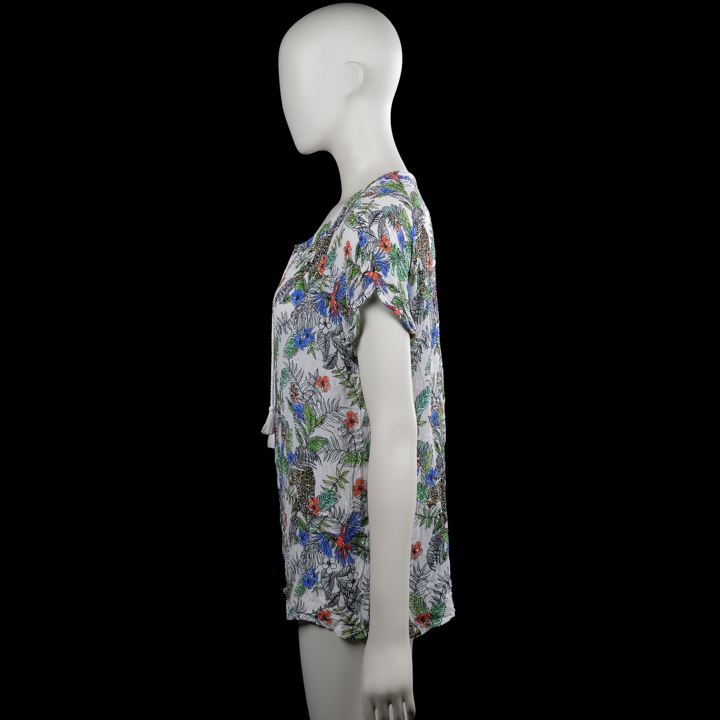 Blouse - Multicolored - Size L