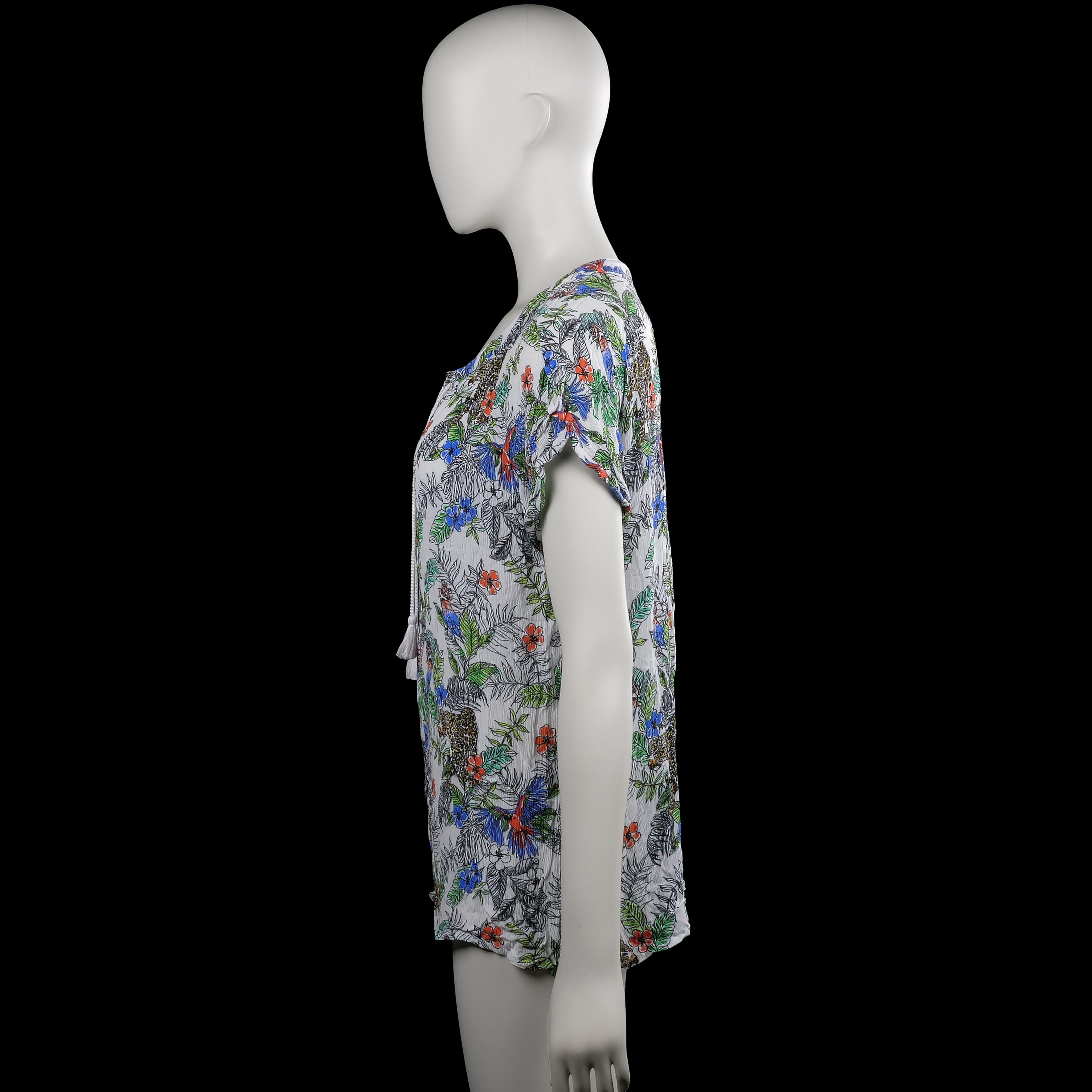 Blouse - Multicolored - Size L
