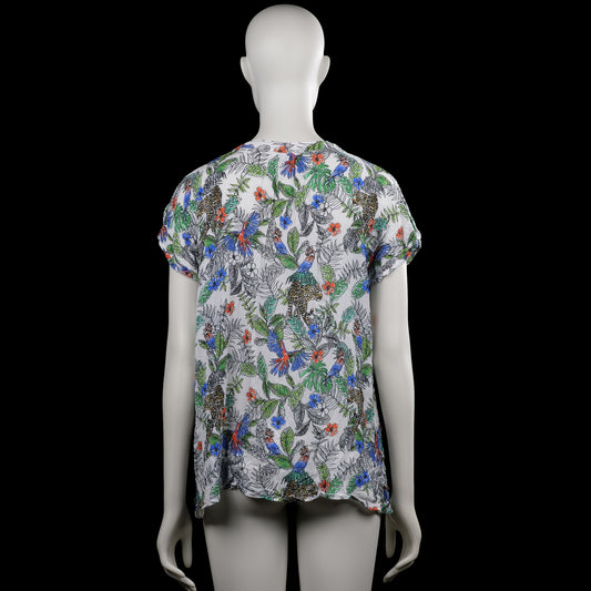 Blouse - Multicolored - Size L