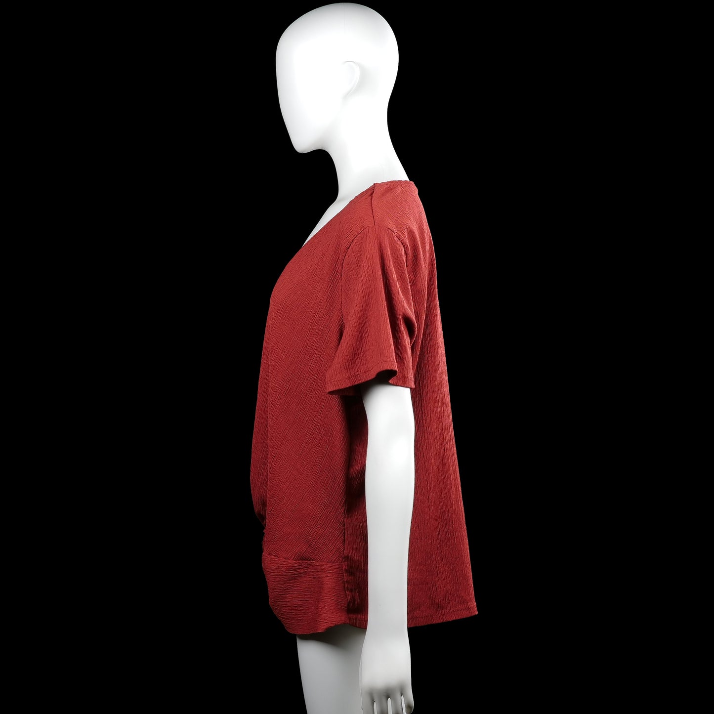 T-shirt - Brick Red - Size XXL