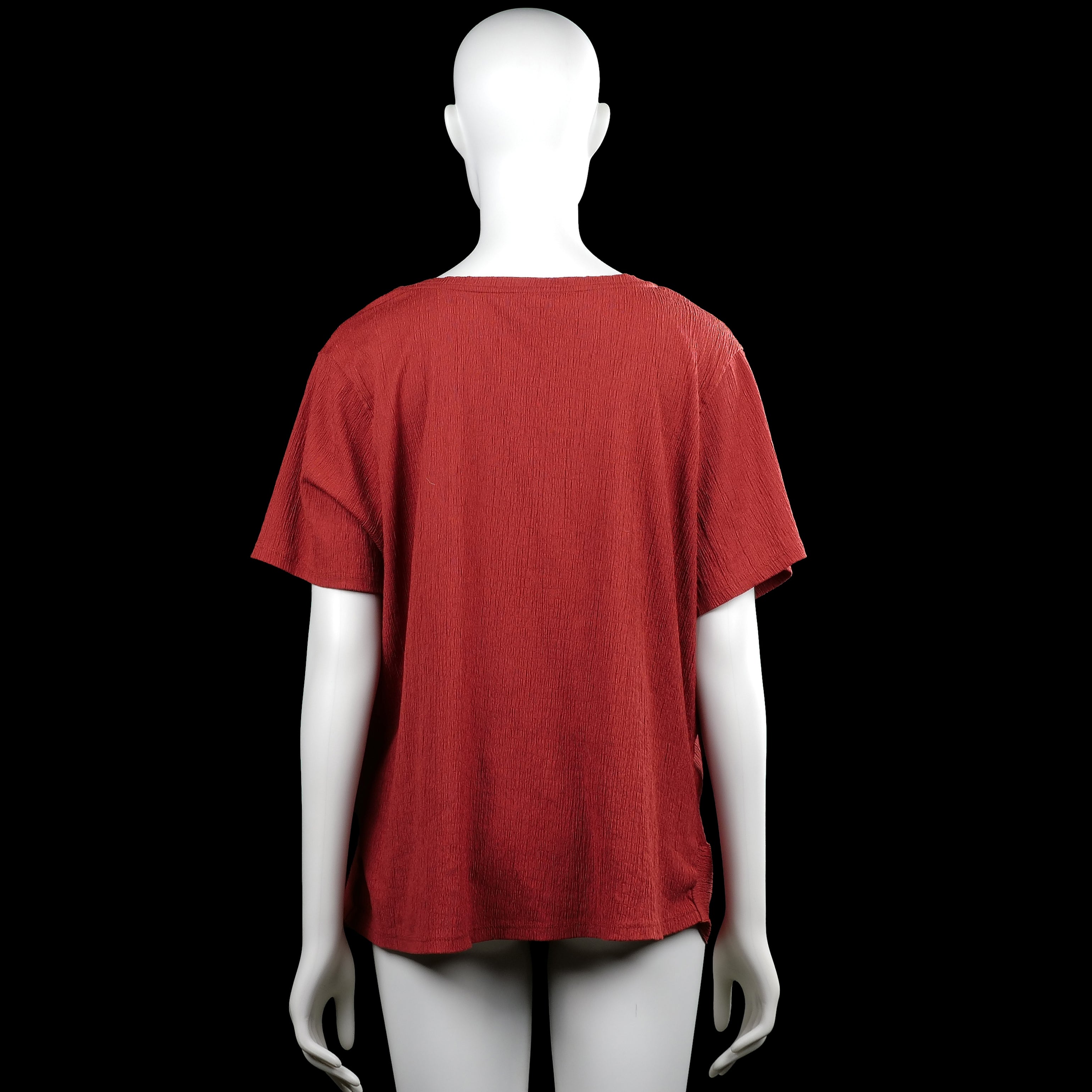 T-shirt - Brick Red - Size XXL