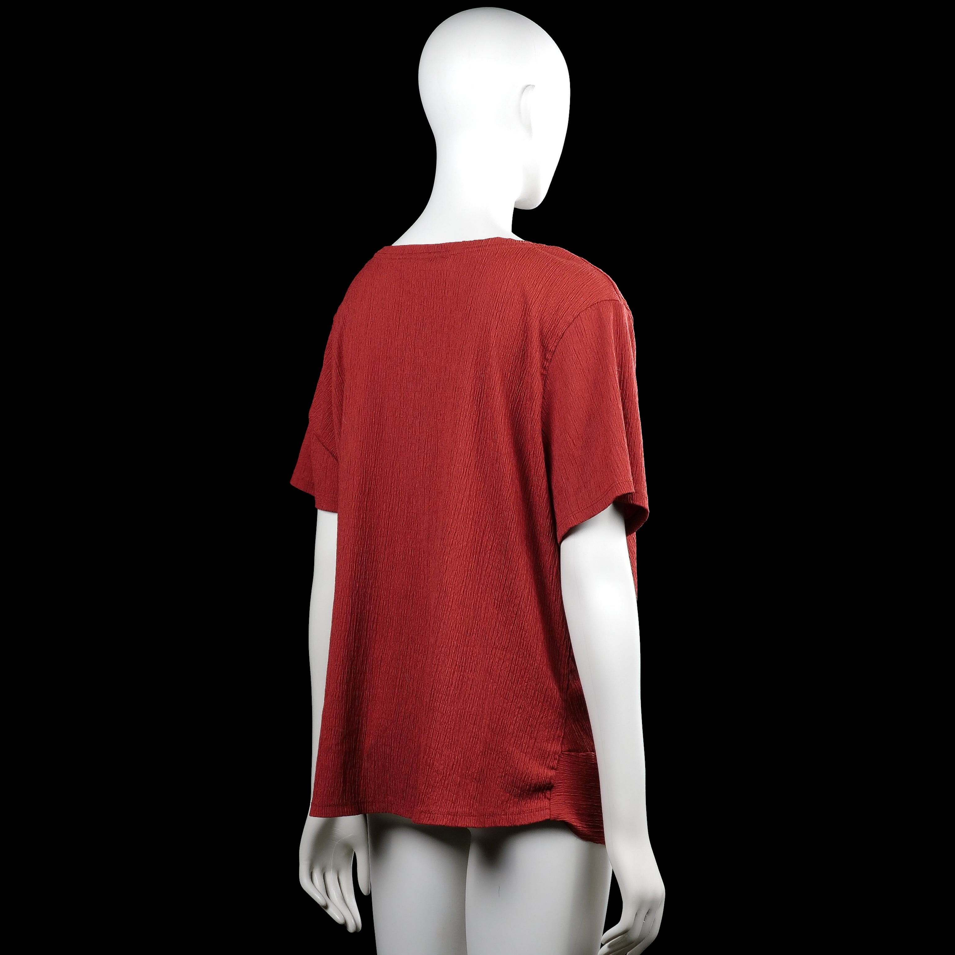 T-shirt - Brick Red - Size XXL