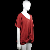 T-shirt - Brick Red - Size XXL