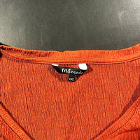 T-shirt - Brick Red - Size XXL