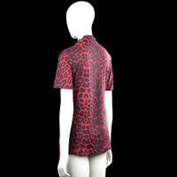 Tunic - Red & Charcoal - Size M