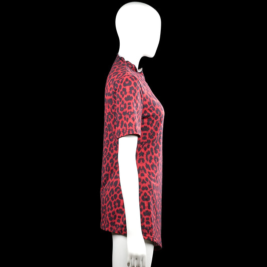 Tunic - Red & Charcoal - Size M