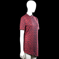 Tunic - Red & Charcoal - Size M