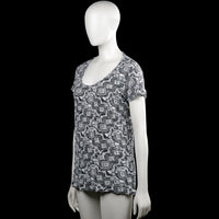 T-shirt - Black & White - Size L
