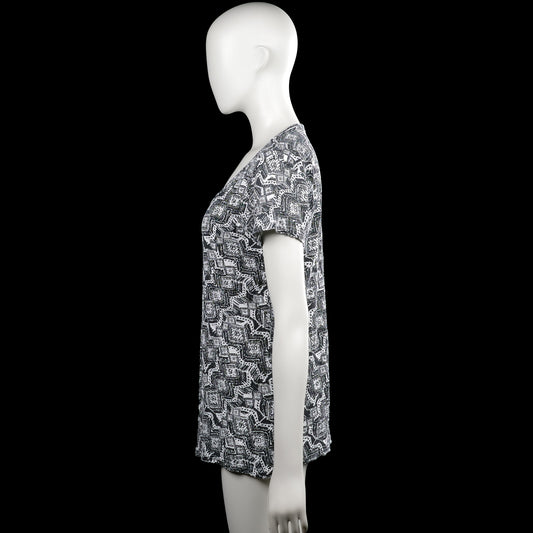 T-shirt - Black & White - Size L