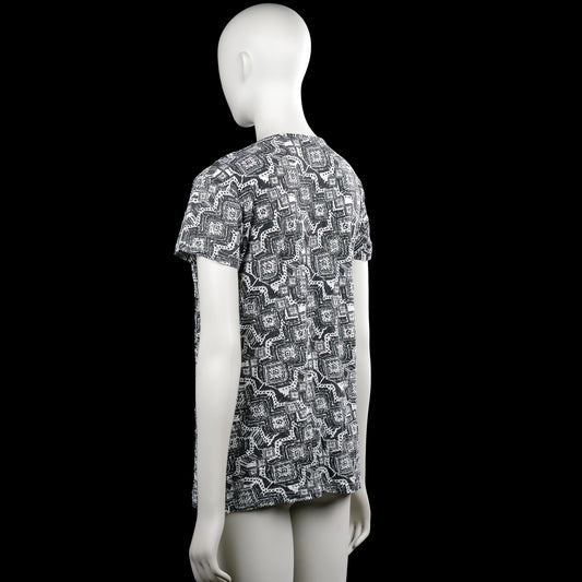 T-shirt - Black & White - Size L