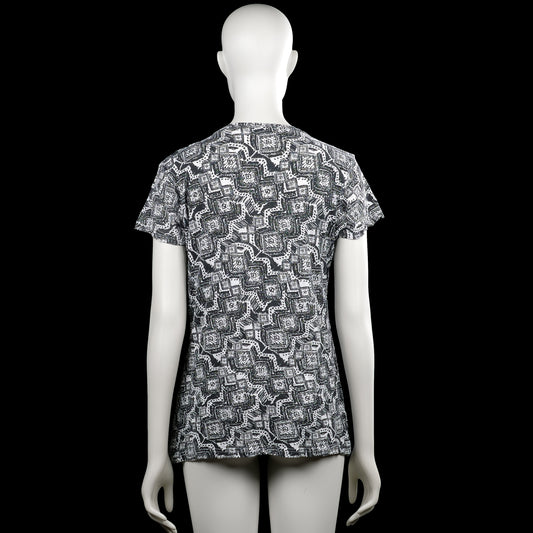 T-shirt - Black & White - Size L