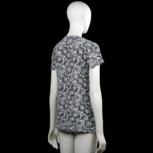 T-shirt - Black & White - Size L