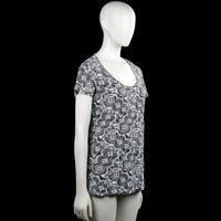 T-shirt - Black & White - Size L