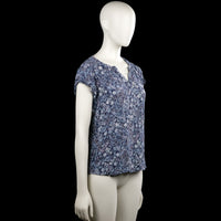 Blouse - Navy & Light Blue - Size 38