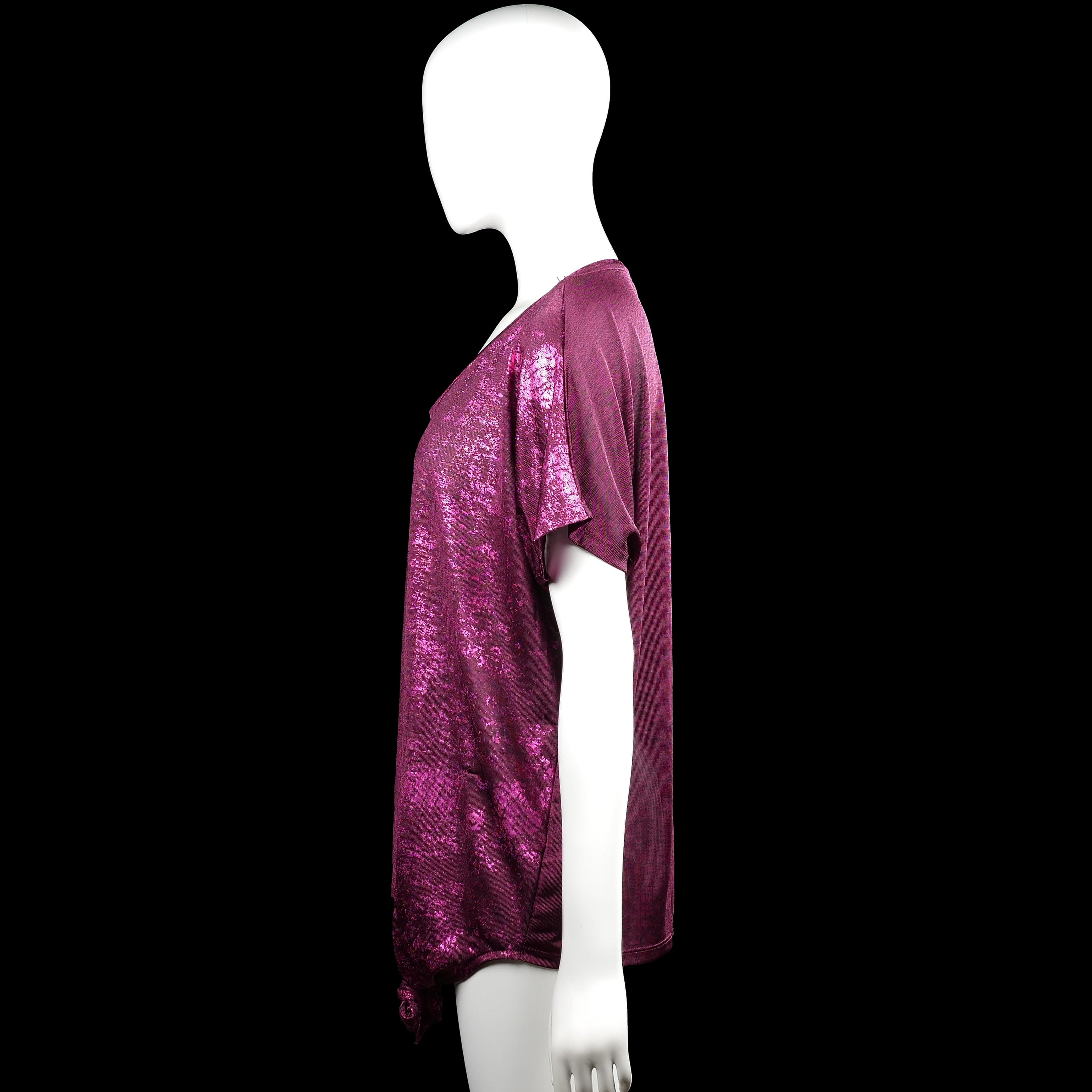 T-shirt - Purple - Size XL
