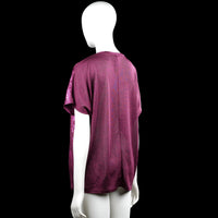 T-shirt - Purple - Size XL