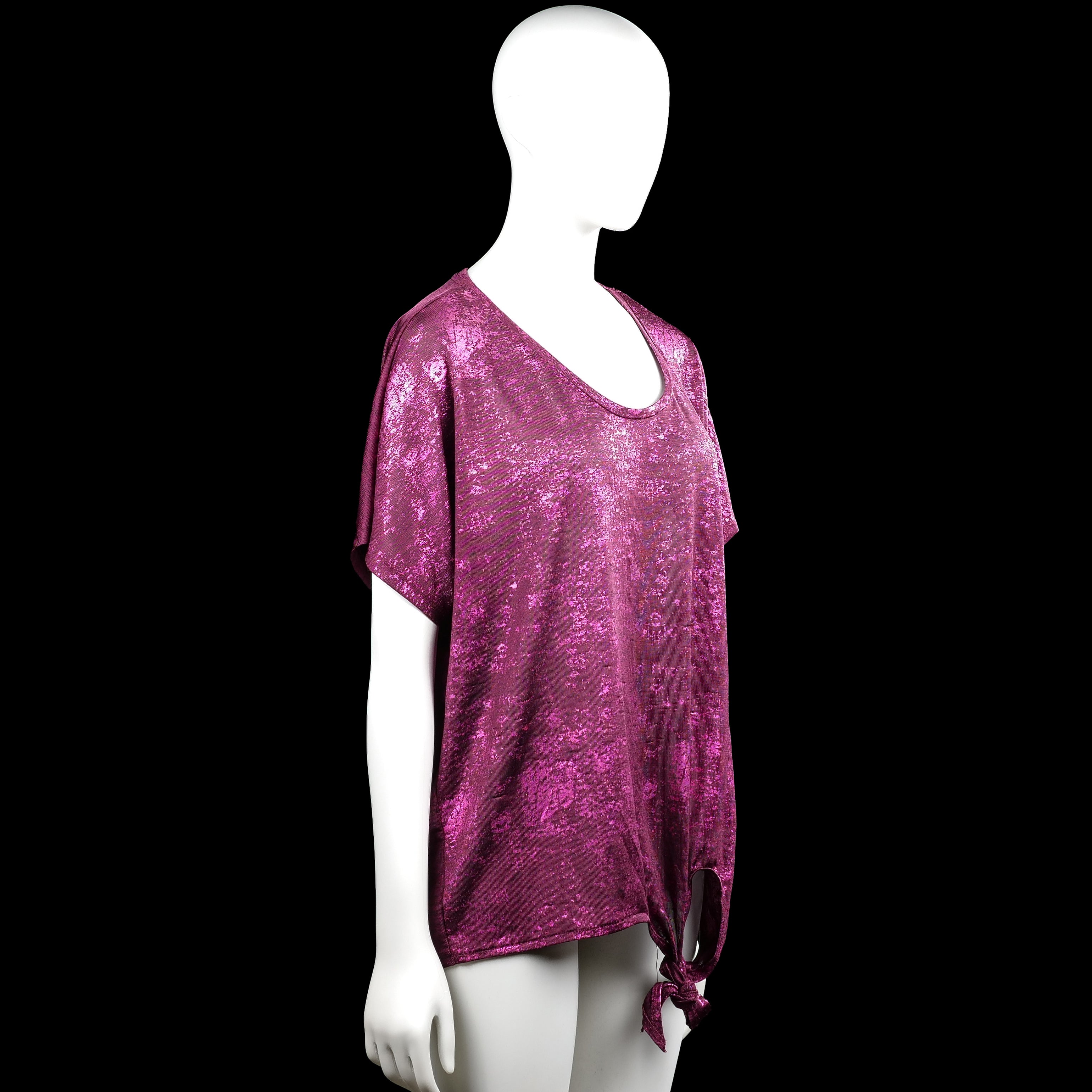 T-shirt - Purple - Size XL