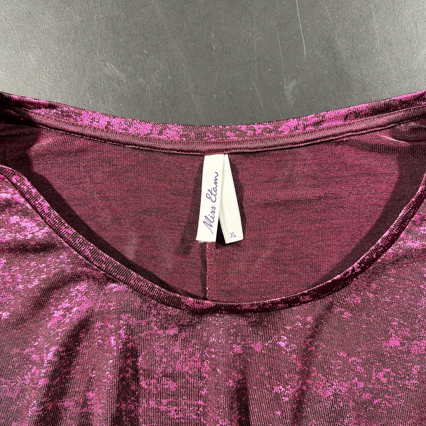 T-shirt - Purple - Size XL