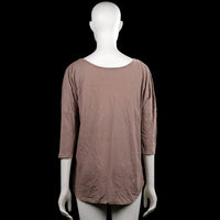 Long-sleeve top - Taupe - Size L